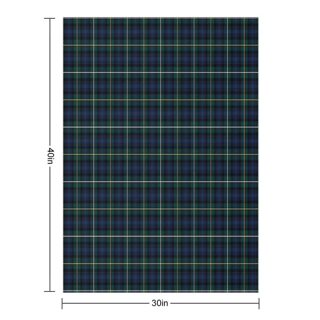 Clan Campbell Tartan Lightweight Throw Blanket