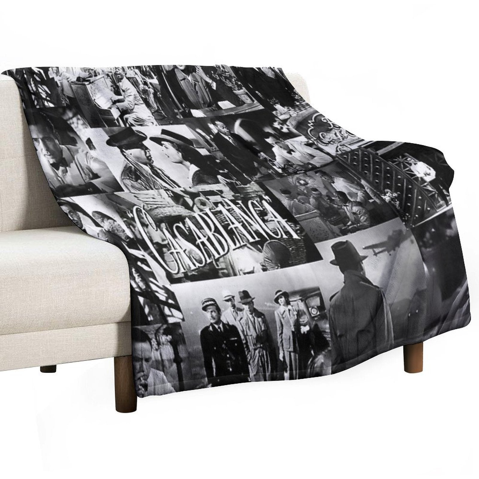 Casablanca Velvety-soft Throw Blanket