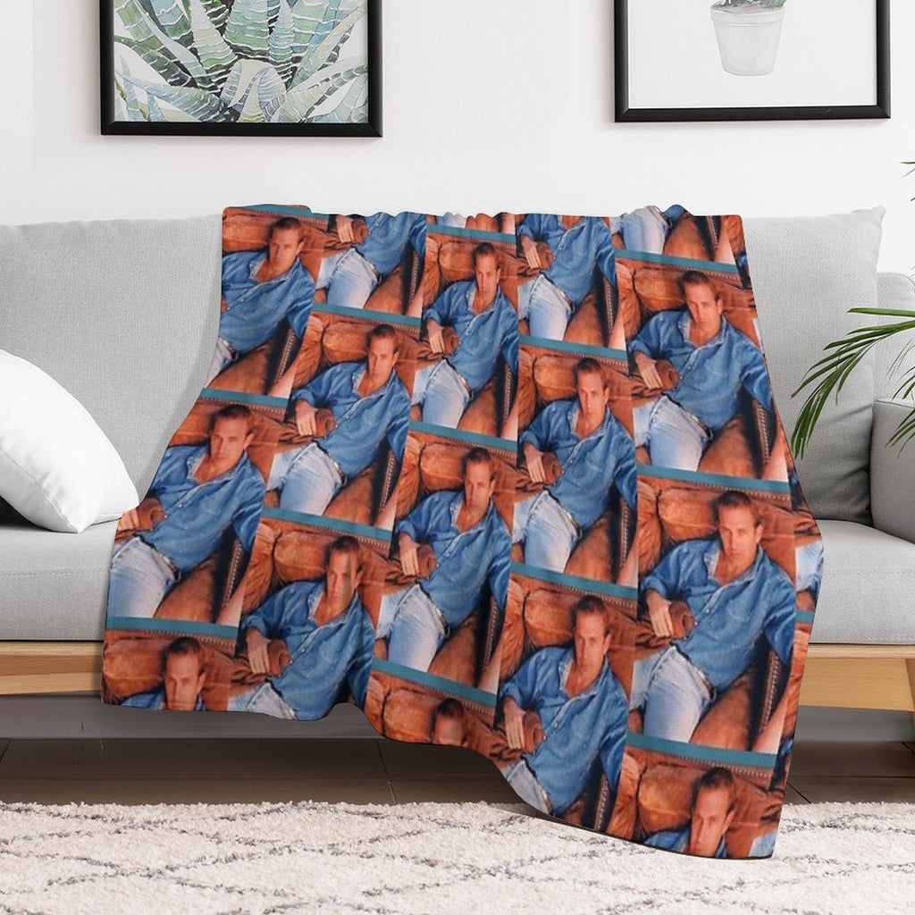 Kevin Costner Multi-functional Throw Blanket