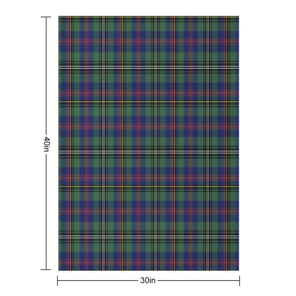 Clan Wood Tartan Velvety-soft Throw Blanket