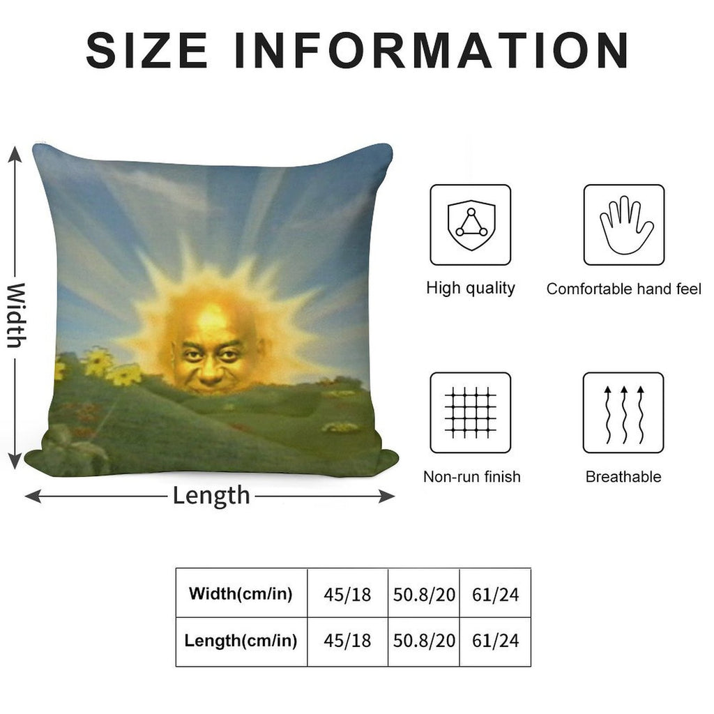 Ainsley Harriott in The Sun Soft Shrink-Resistant Throw Pillow