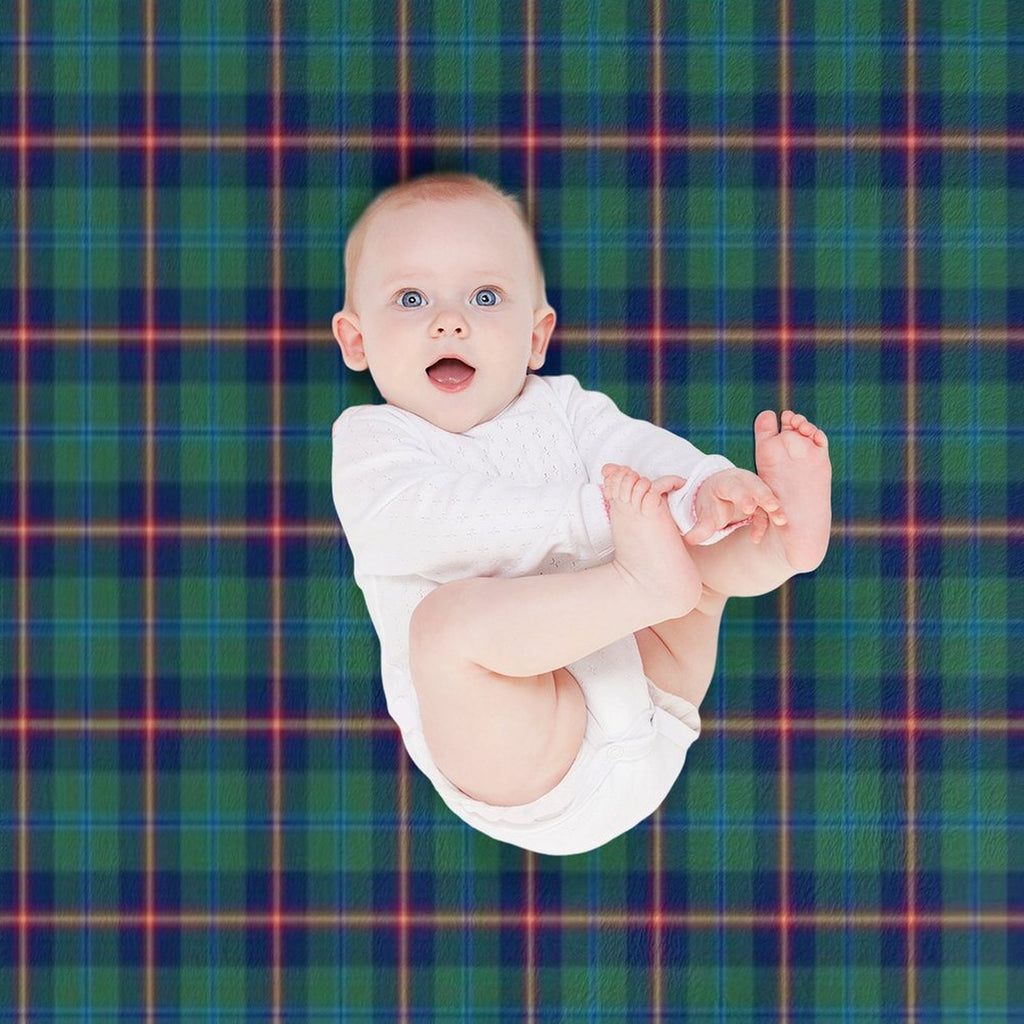 Clan Young Tartan Anti-pilling Throw Blanket