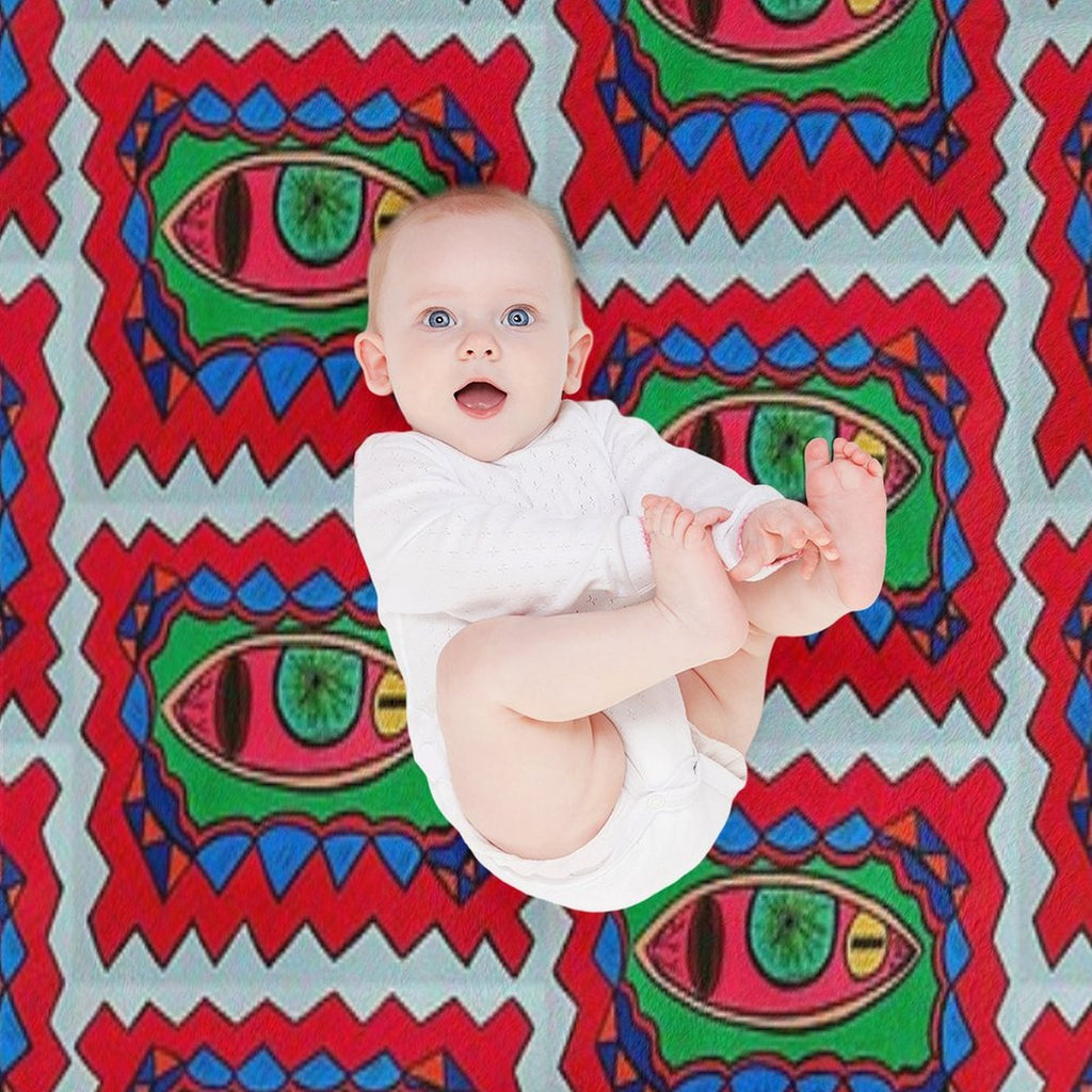 A Story of Looks Compact Throw Blanket