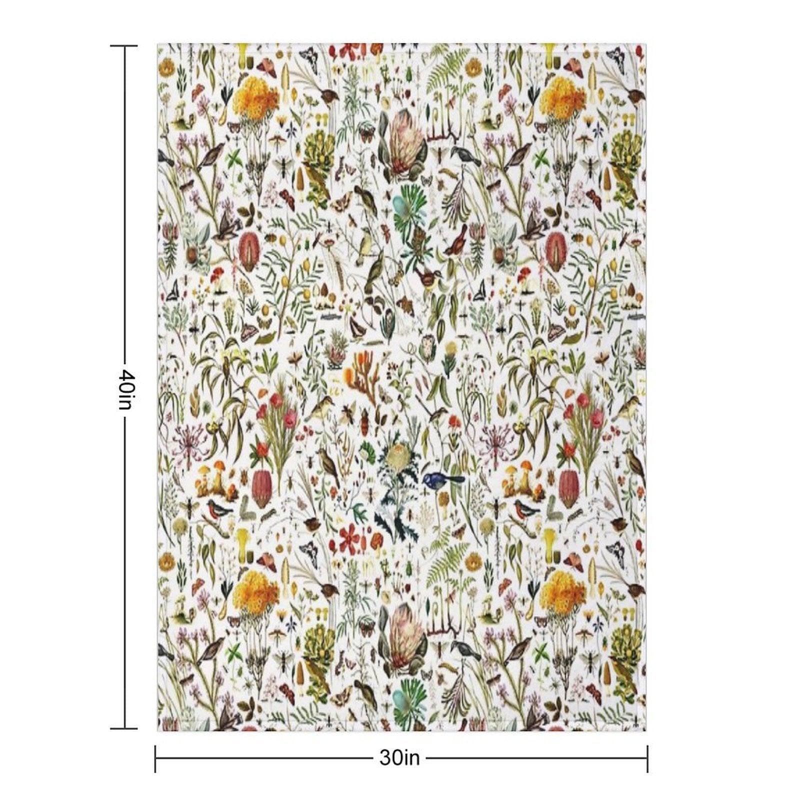 Biology Australia. Plush Throw Blanket