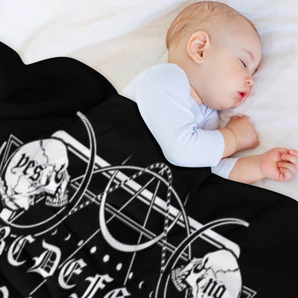 Death Moth Spirit Board Premium Throw Blanket