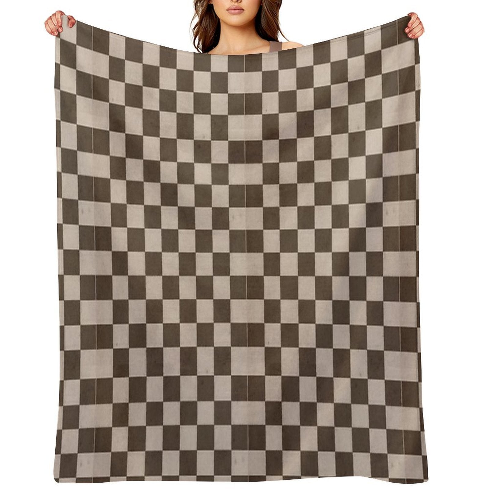 Cute Digital Art Print Wrinkle-free Throw Blanket