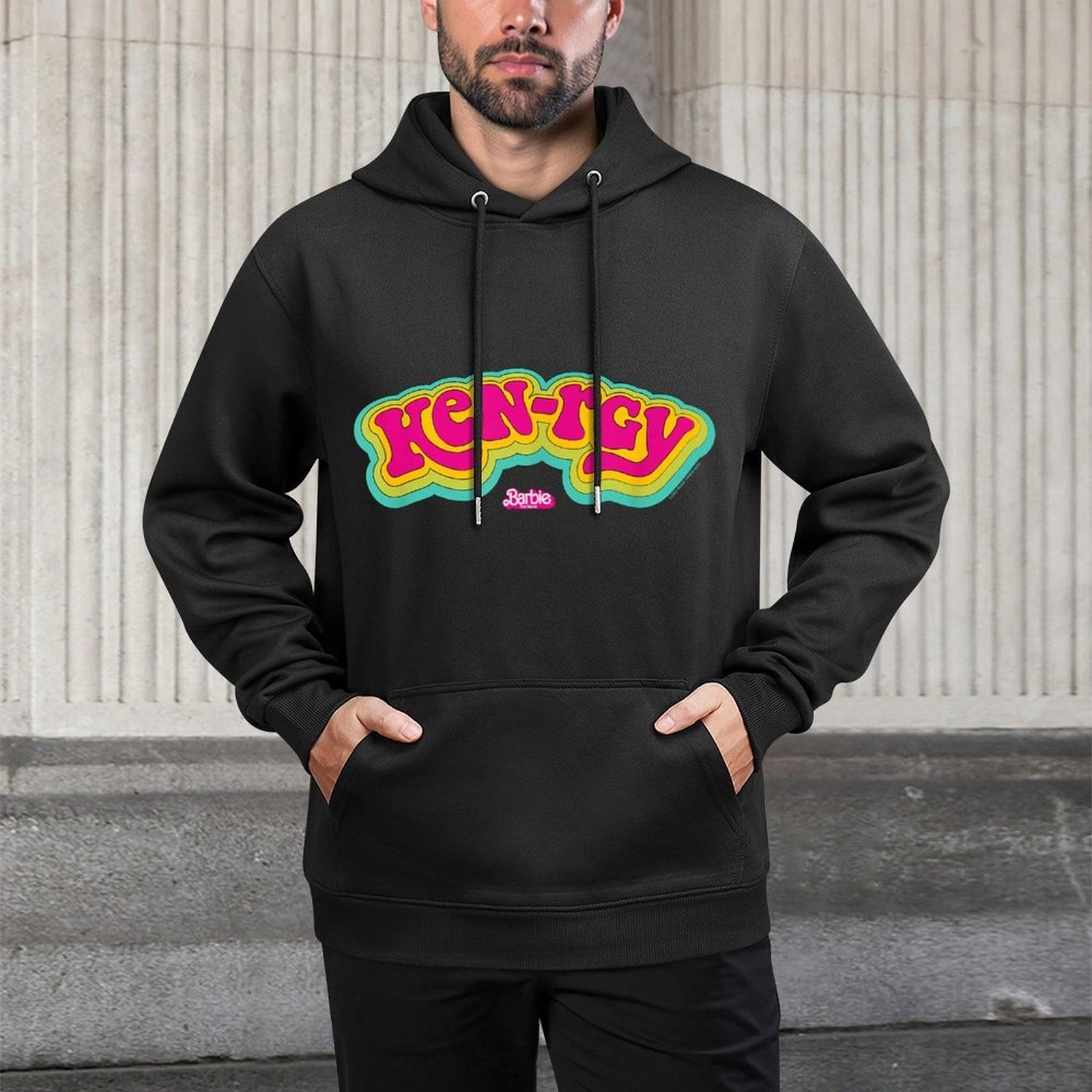 Barbie The Movie - Ken-rgy 70s Adjustable Hood Hoodie