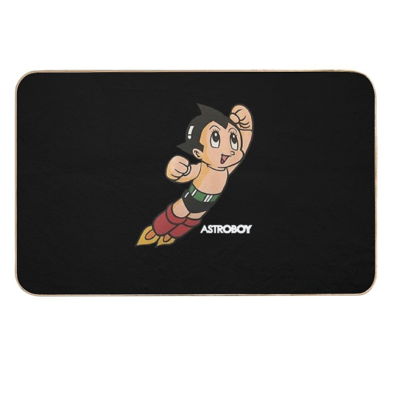 Vintage Astroboy Anime Robot Show Astro Boy Space Art Childhood Cartoon Manga  Absorbent Bath Mat