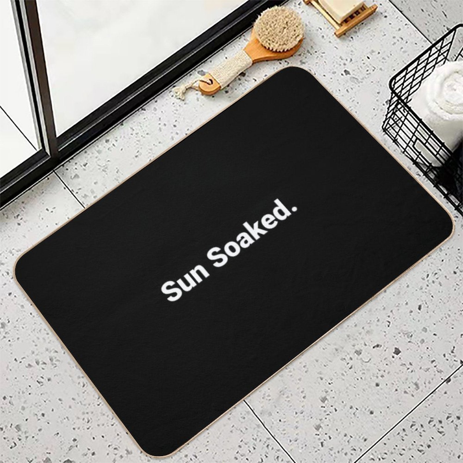 Sun Soaked.  Odorless Bath Mat