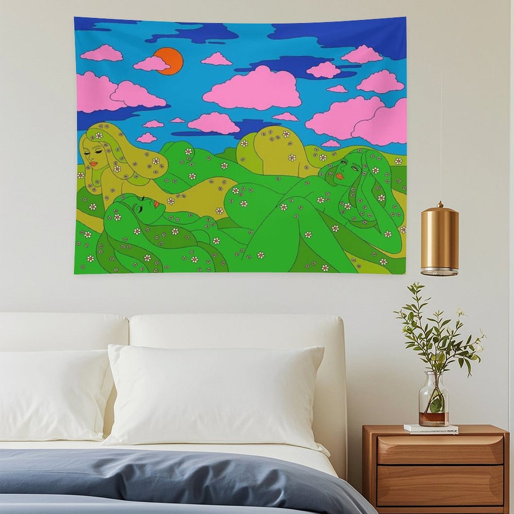 Miss Mountains Tapestry