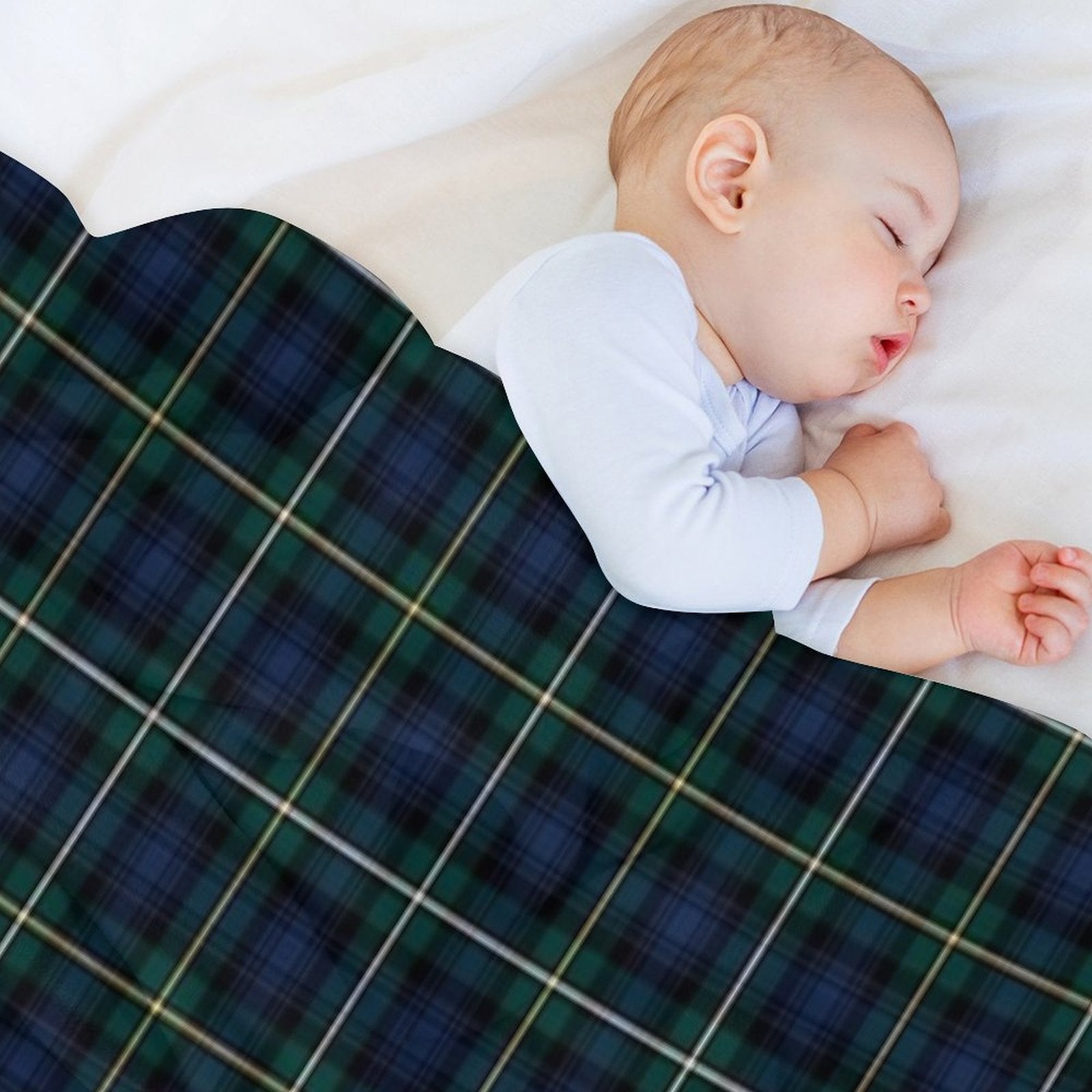 Clan Campbell Tartan Lightweight Throw Blanket
