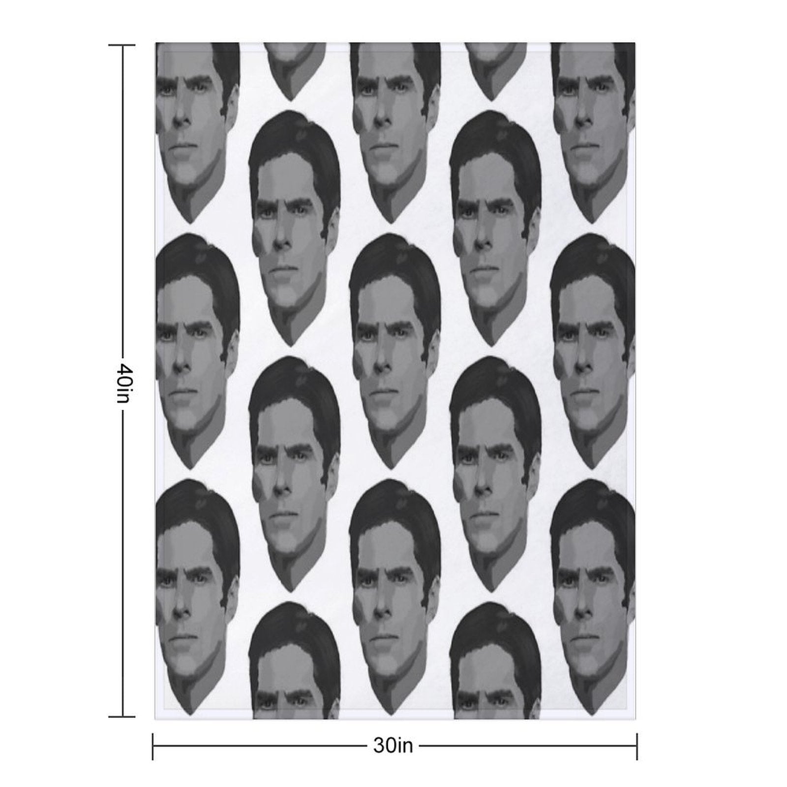 Aaron Hotchner Premium Throw Blanket
