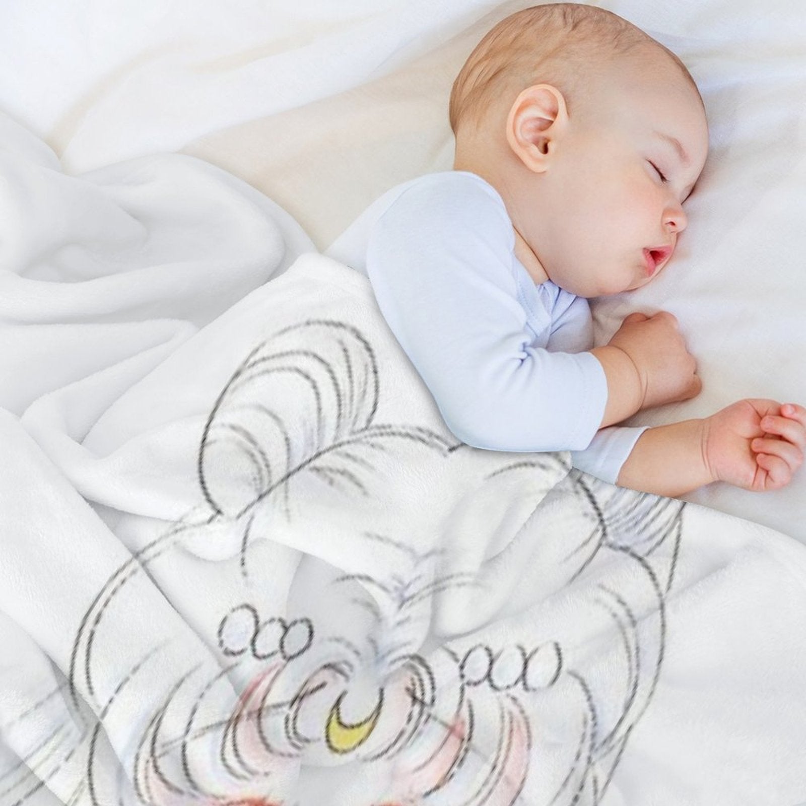 Princess Serenity Compact Throw Blanket
