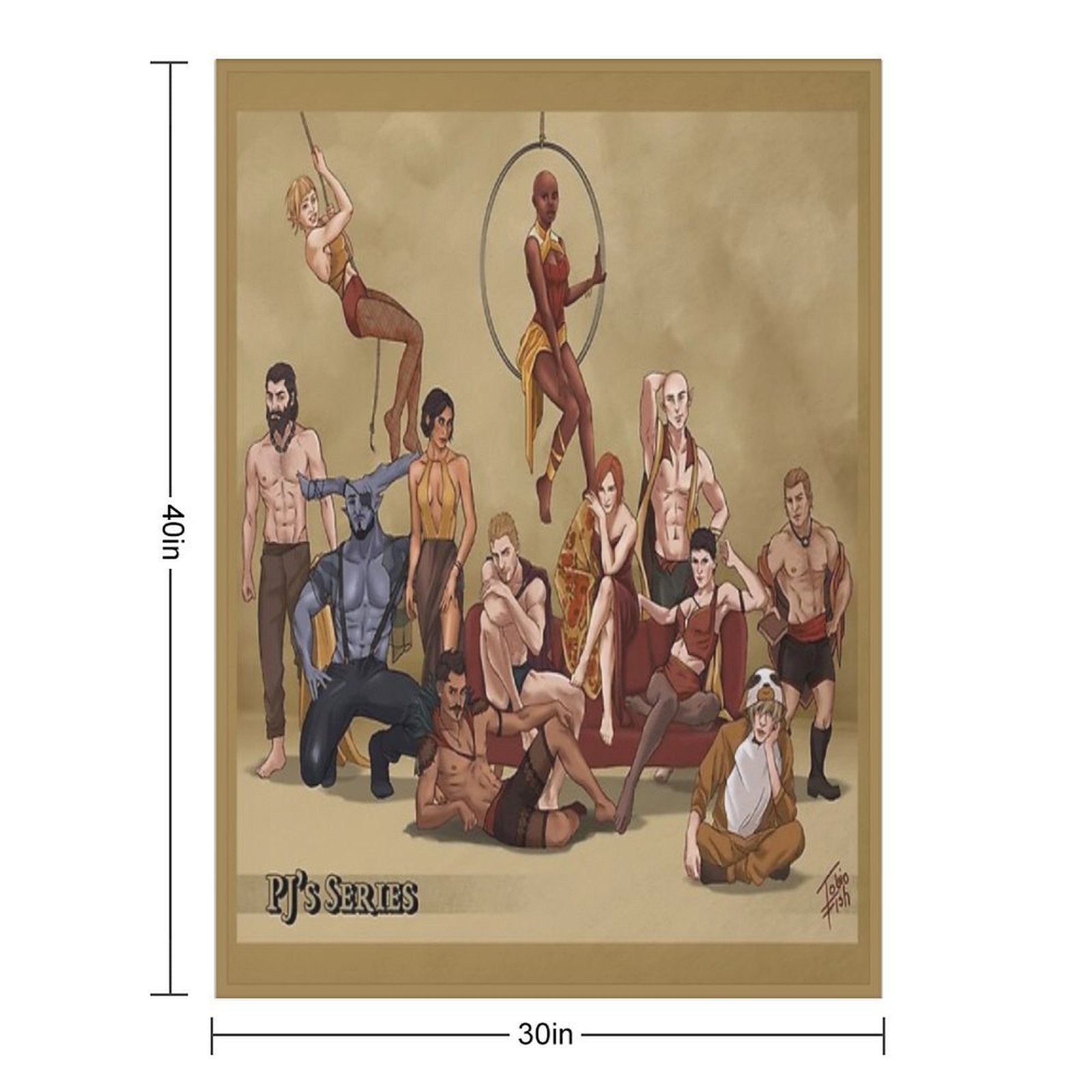 Dragon Age Inquisition - PJ's Series Lightweight Throw Blanket