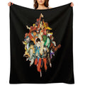 THIRD ROUND Anti-pilling Throw Blanket
