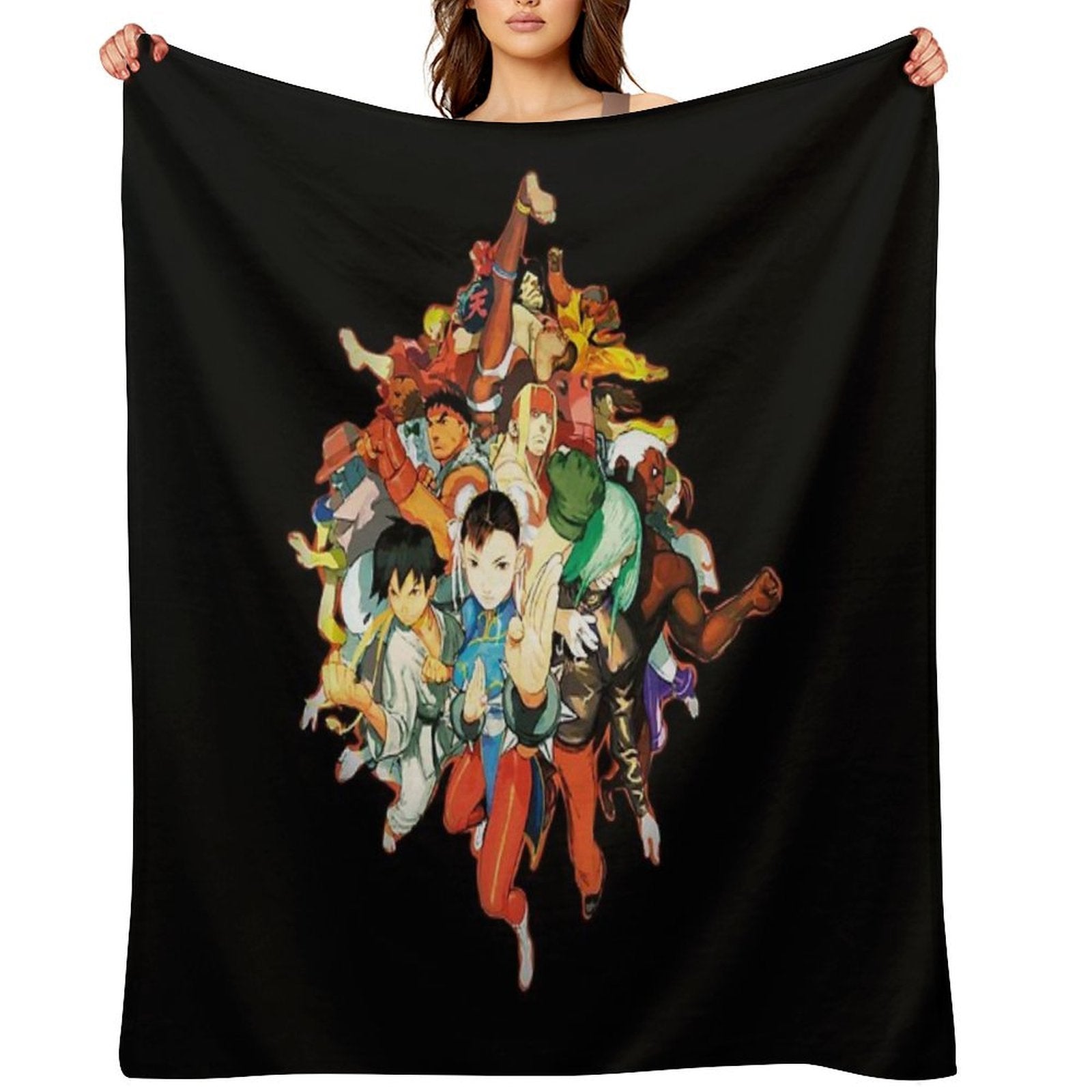 THIRD ROUND Anti-pilling Throw Blanket