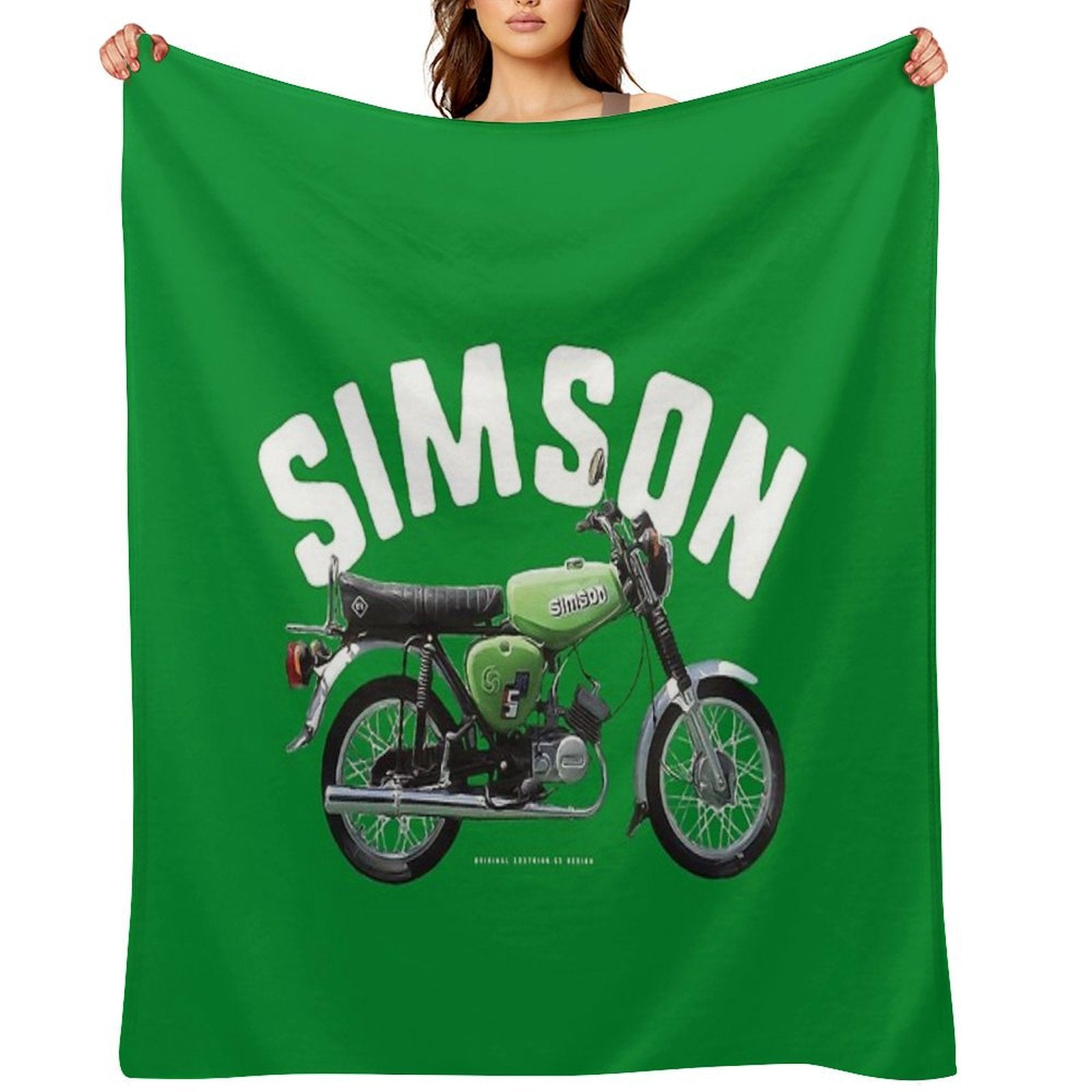 Simson S51 Elektronik Compact Throw Blanket