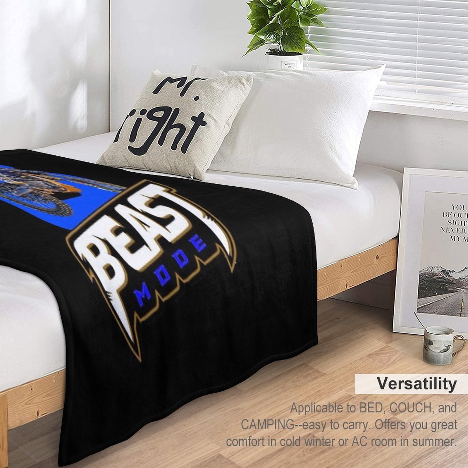 Eli Tomac ET3 Versatility Throw Blanket