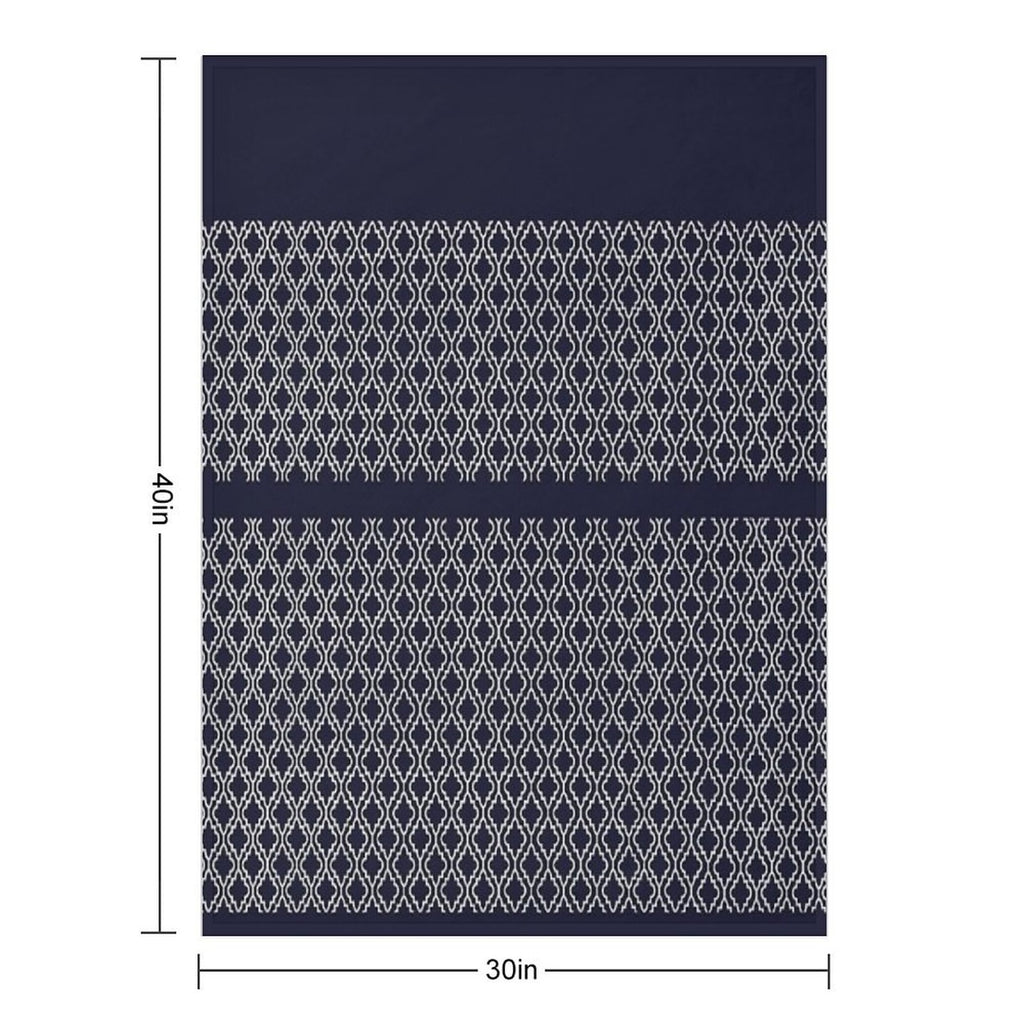 Patterns-64 Sustainable Throw Blanket