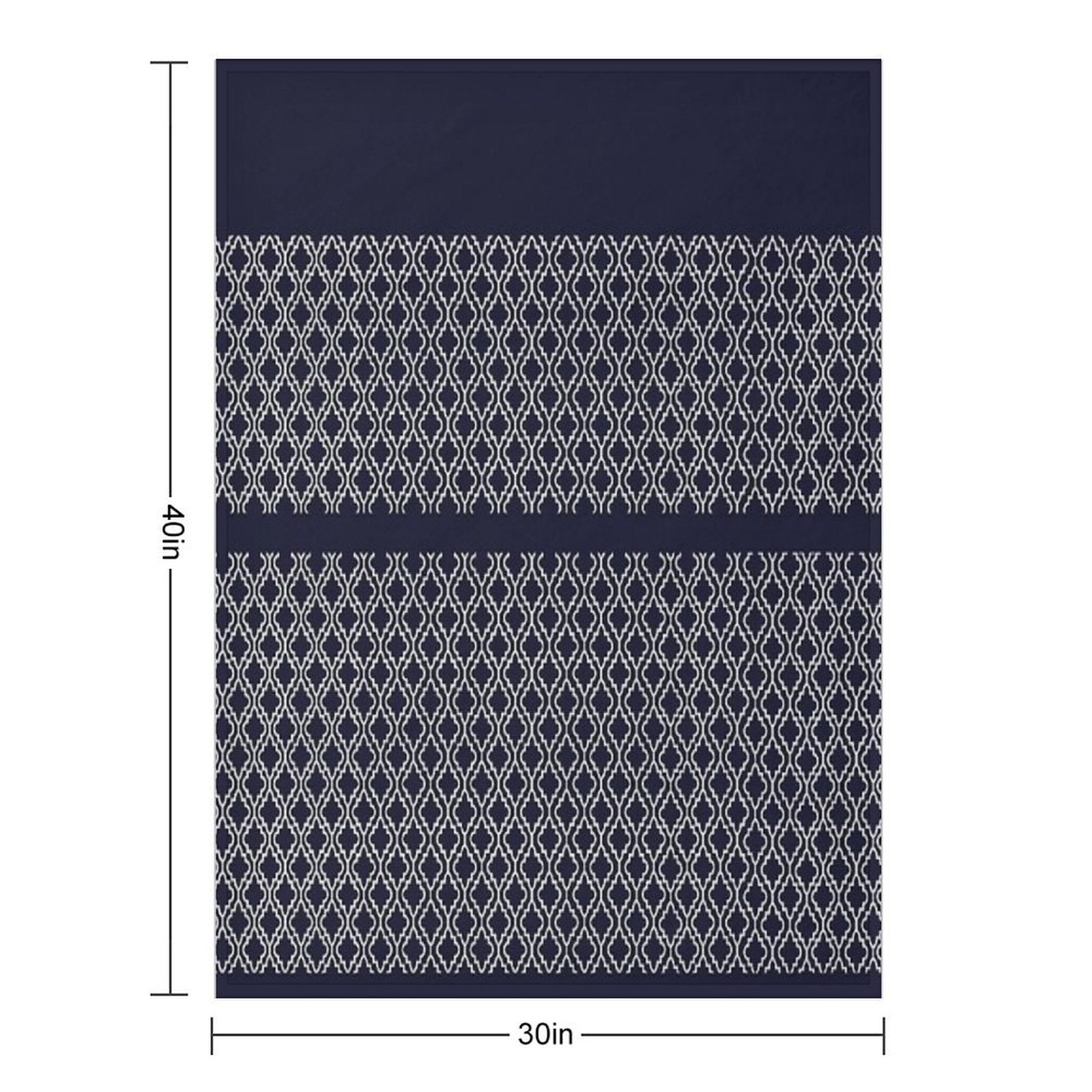 Patterns-64 Sustainable Throw Blanket