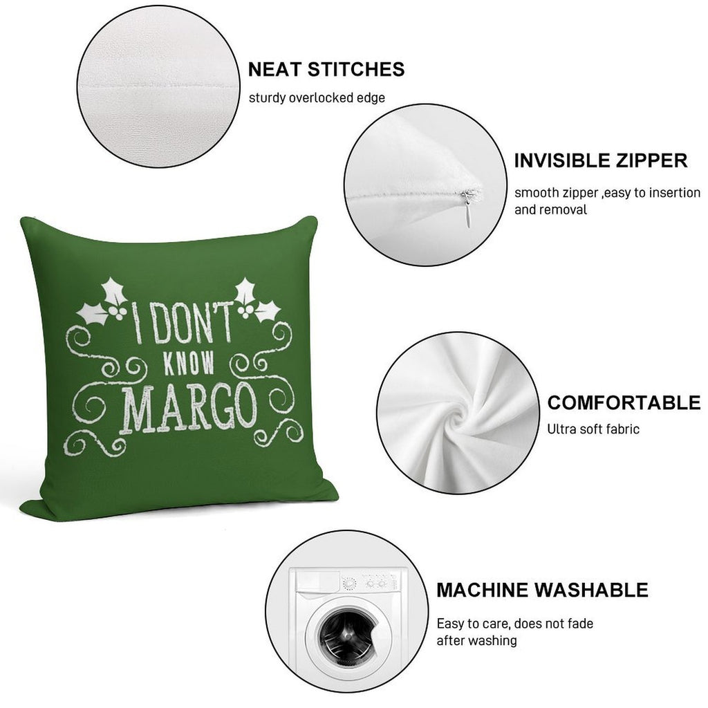 Christmas Vacation Todd And Margo Quote by Kelly Design Company Soft Bedroom Essential Throw Pillow