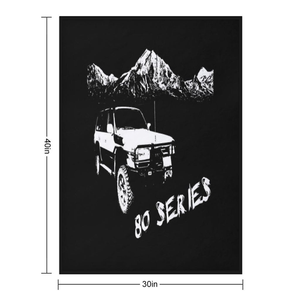 80 Series Landcruiser Multi-functional Throw Blanket