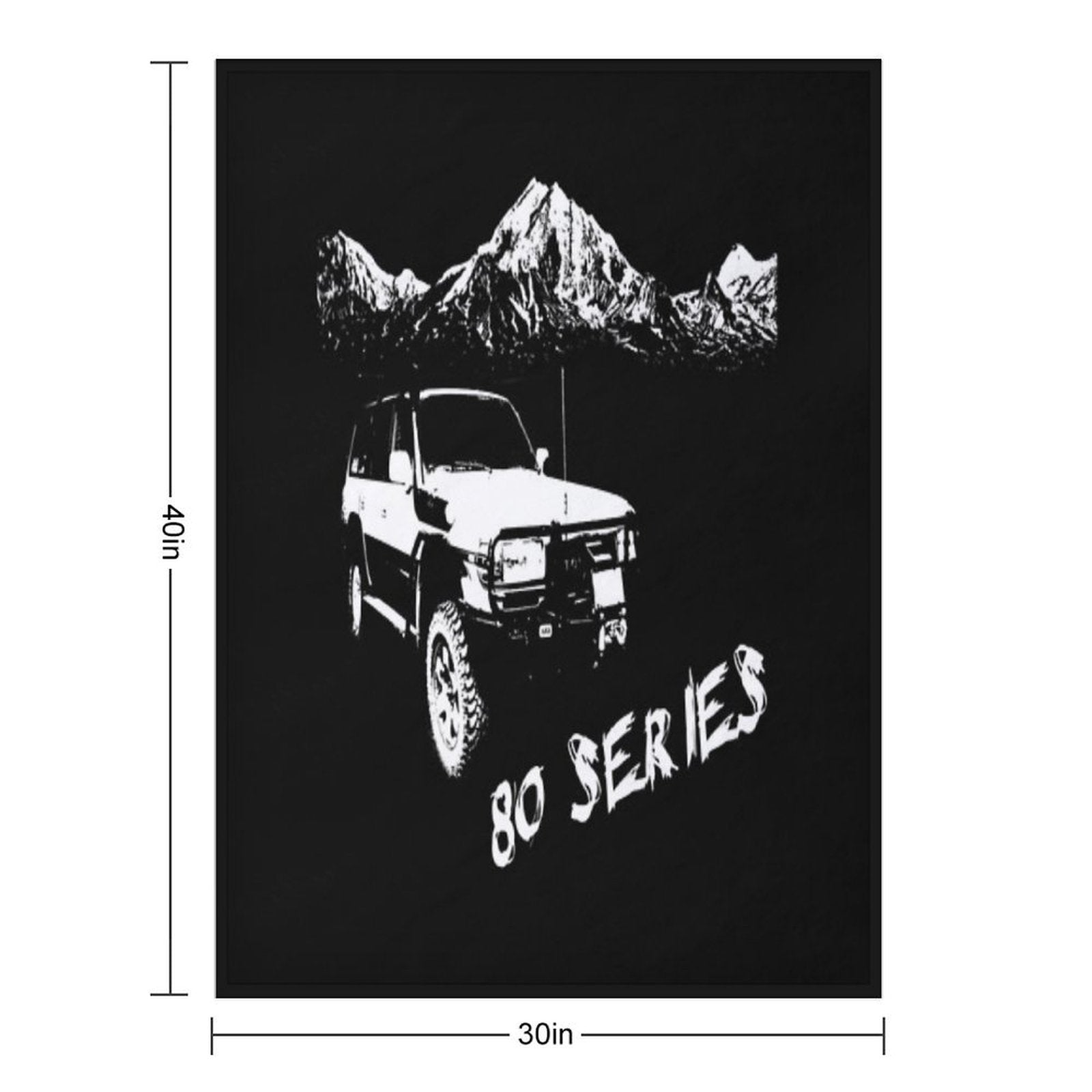 80 Series Landcruiser Multi-functional Throw Blanket