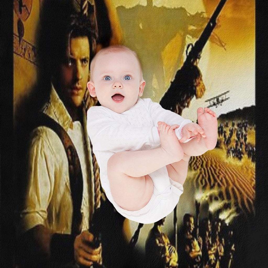 Vintage The Mummy More Like The Daddy Easy Care Throw Blanket