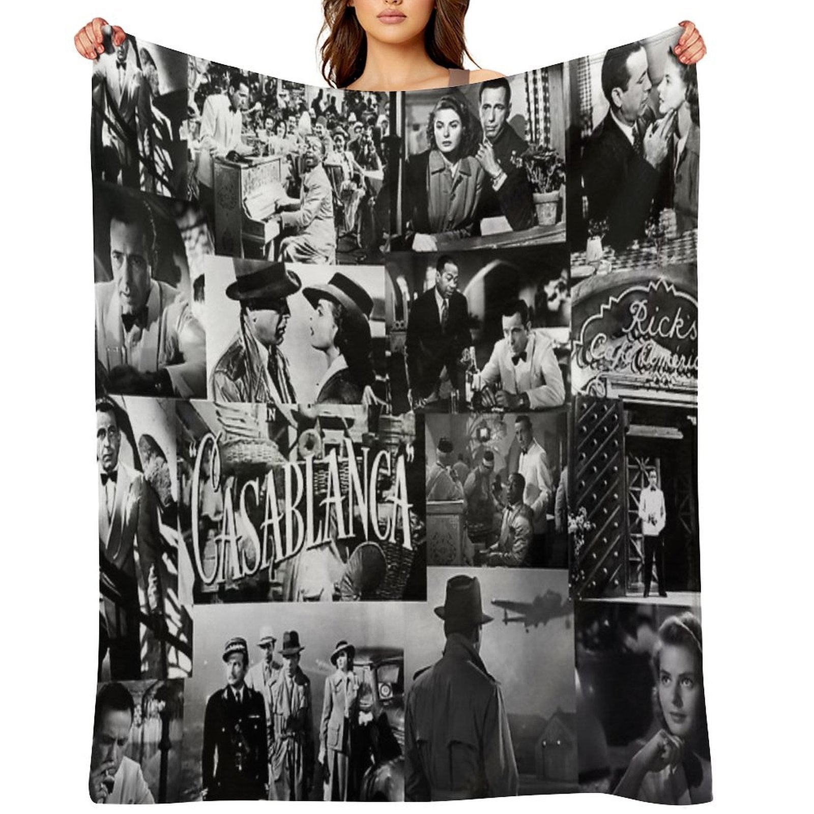 Casablanca Velvety-soft Throw Blanket