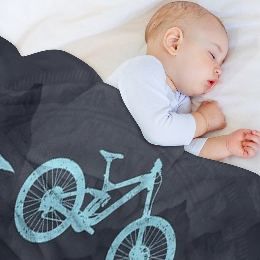 Downhill MTB Compact Throw Blanket