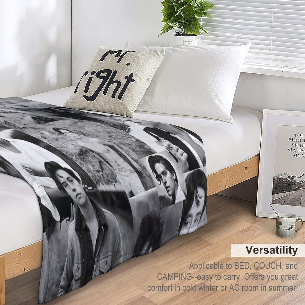 Cole Sprouse Velvety-soft Throw Blanket
