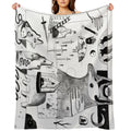 It Never Used to Rain Here Quick-dry Throw Blanket