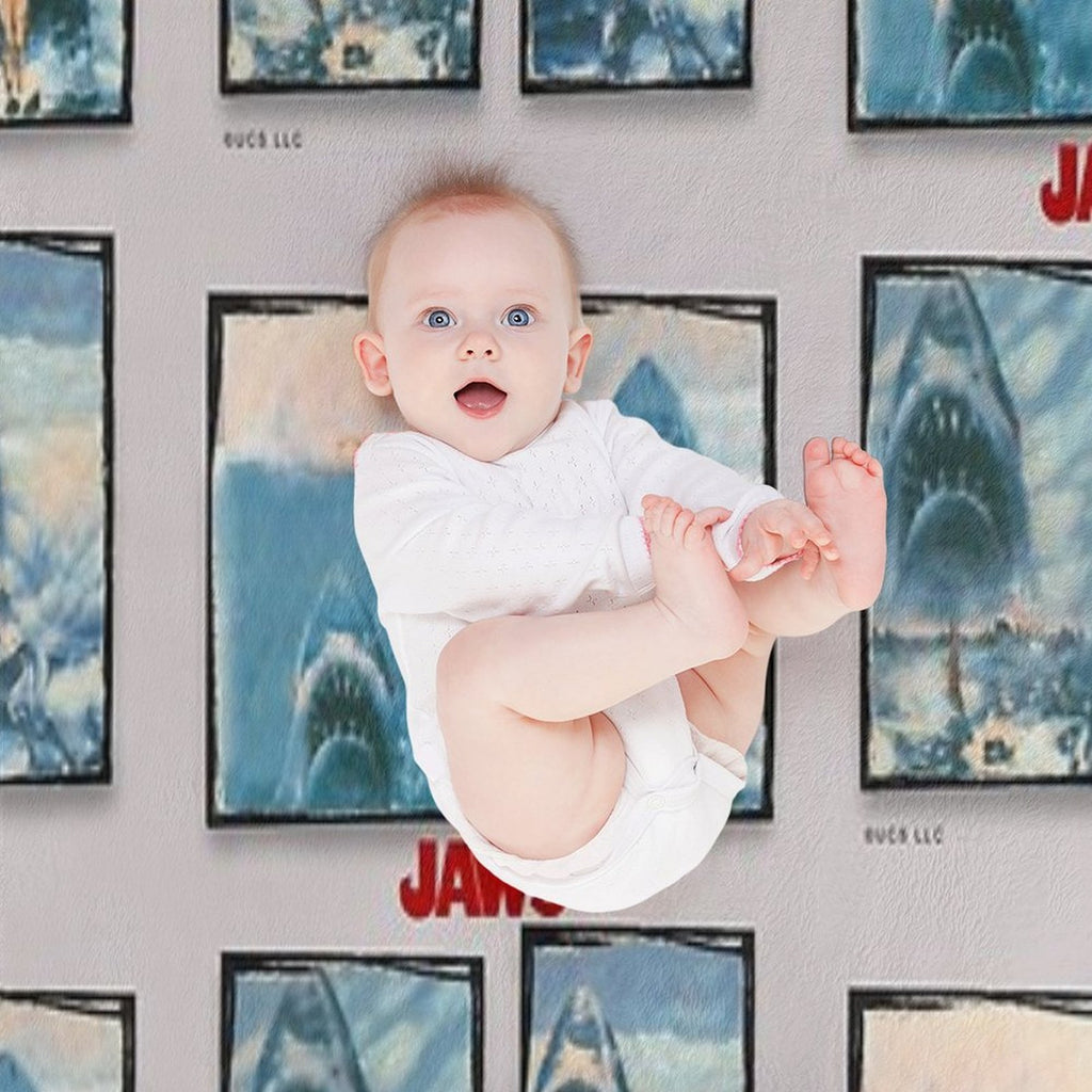 The Jaws Moments Comfort Throw Blanket