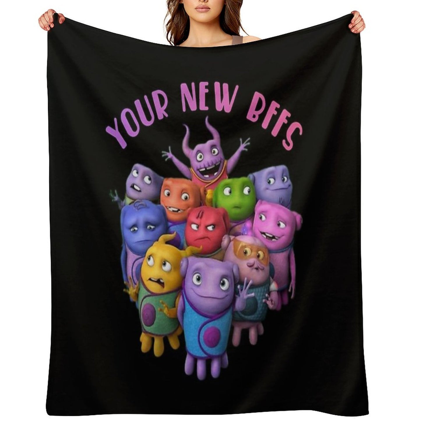 Your New BFFS Are Here Comfort Throw Blanket