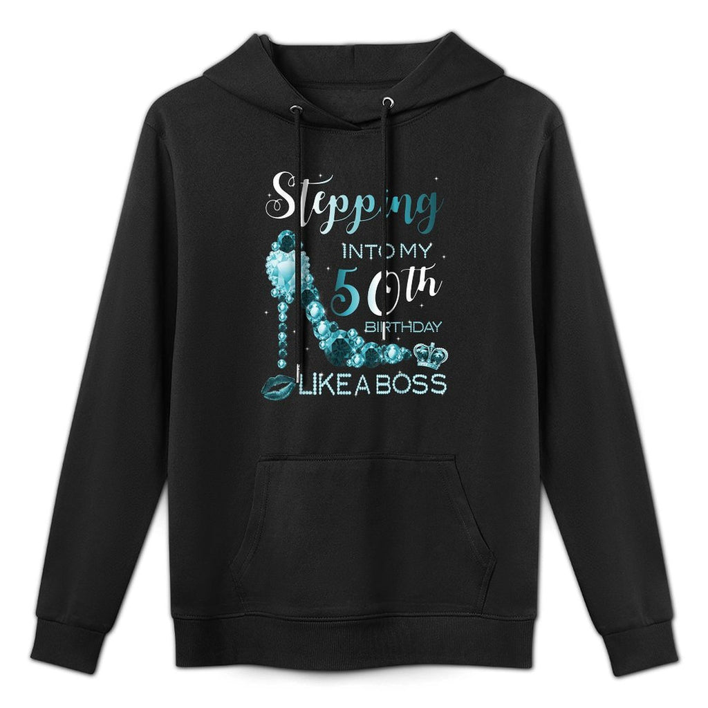 50th Birthday Women Zircon Birthstone December Gift All-Day Comfort Hoodie