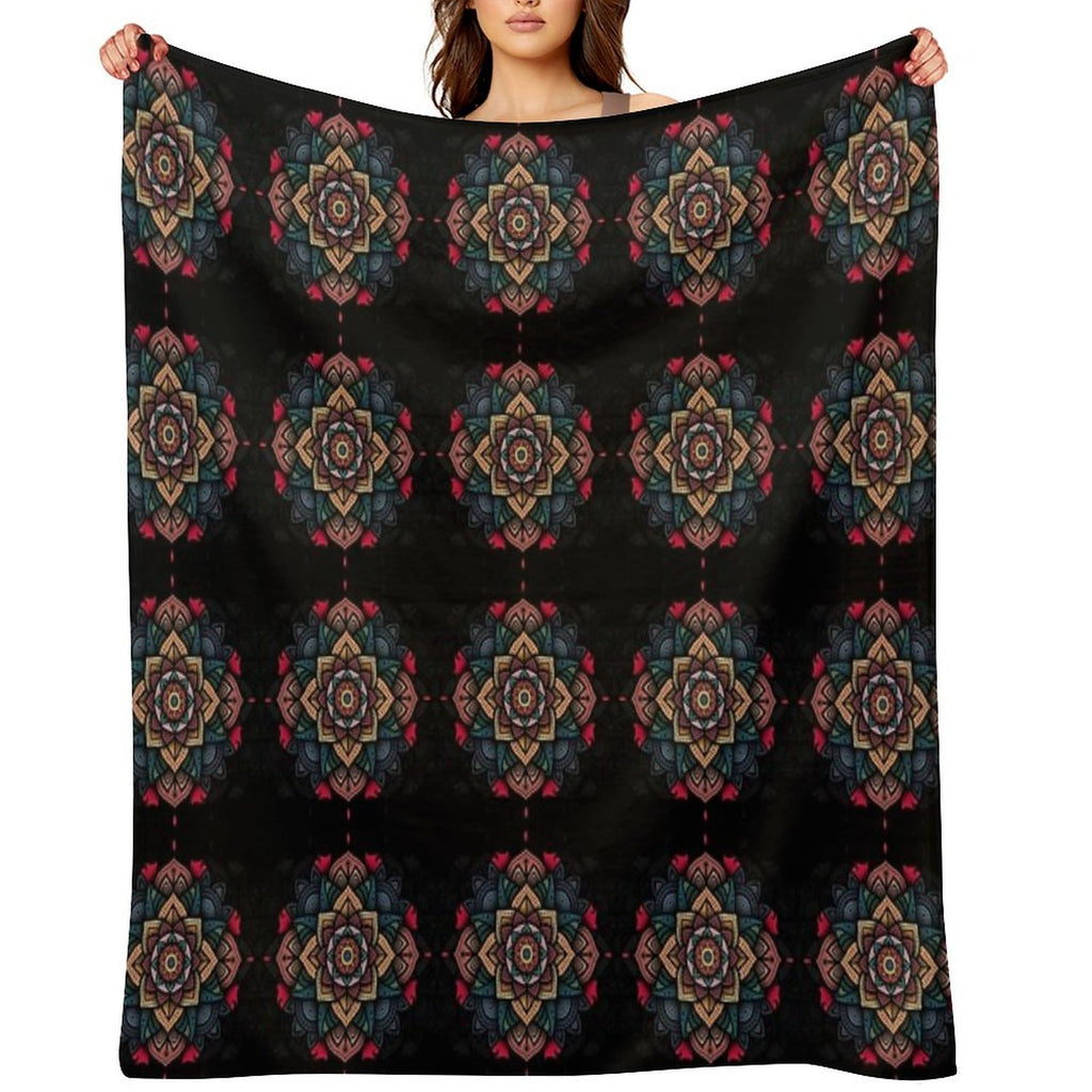 Colorful Style Gift-ready Throw Blanket