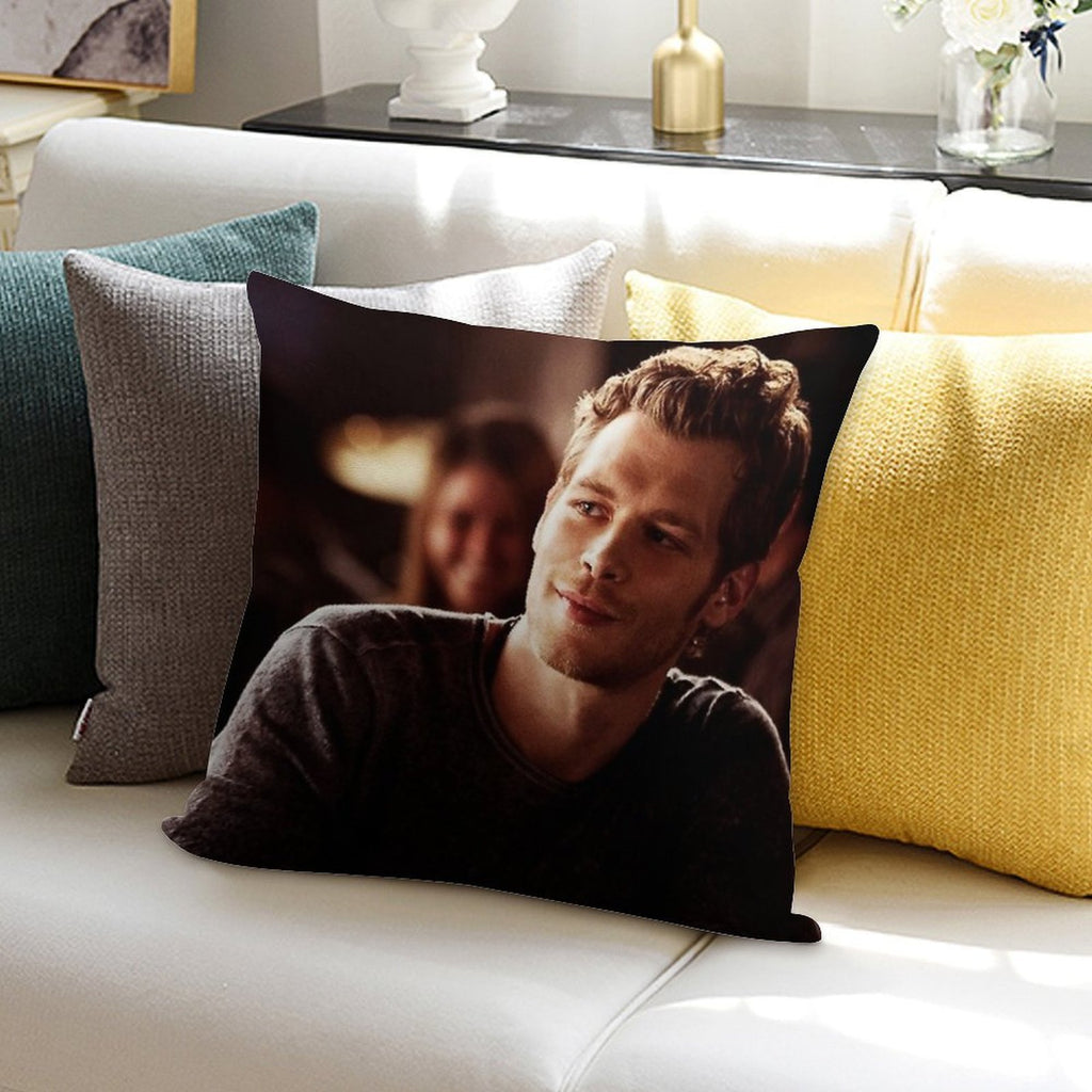 Klaus Mikaelson Soft High-Density Material Throw Pillow