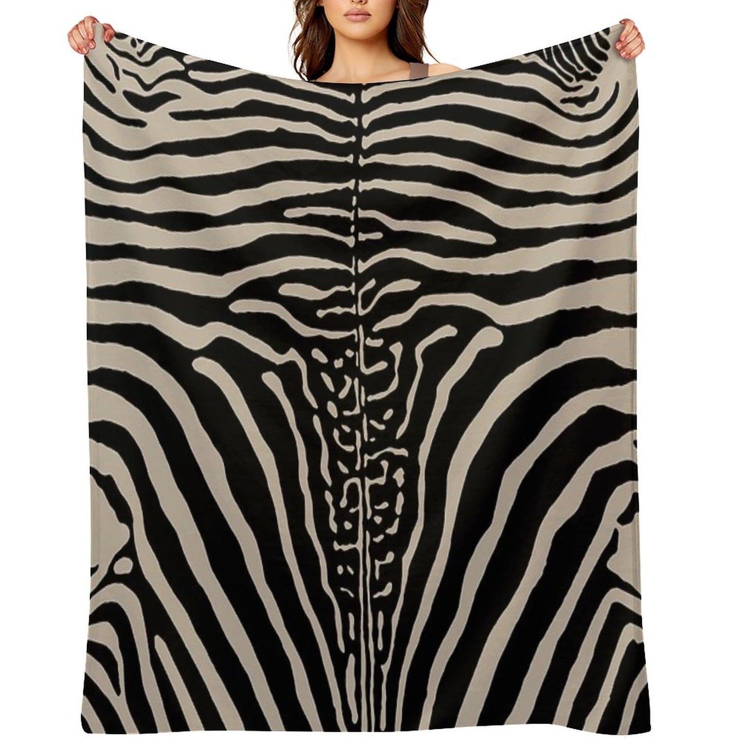 Zebra Stripes Zebra Print Gift-ready Throw Blanket