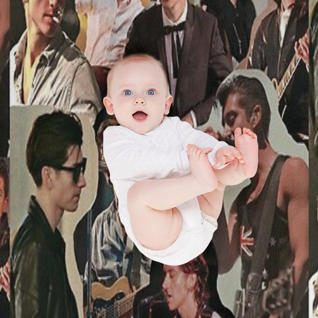 Alex Turner Arctic Monkeys Collage Gift-ready Throw Blanket