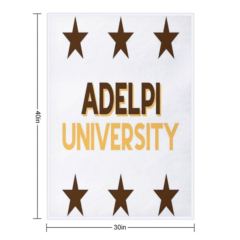Adelphi University Gift-ready Throw Blanket