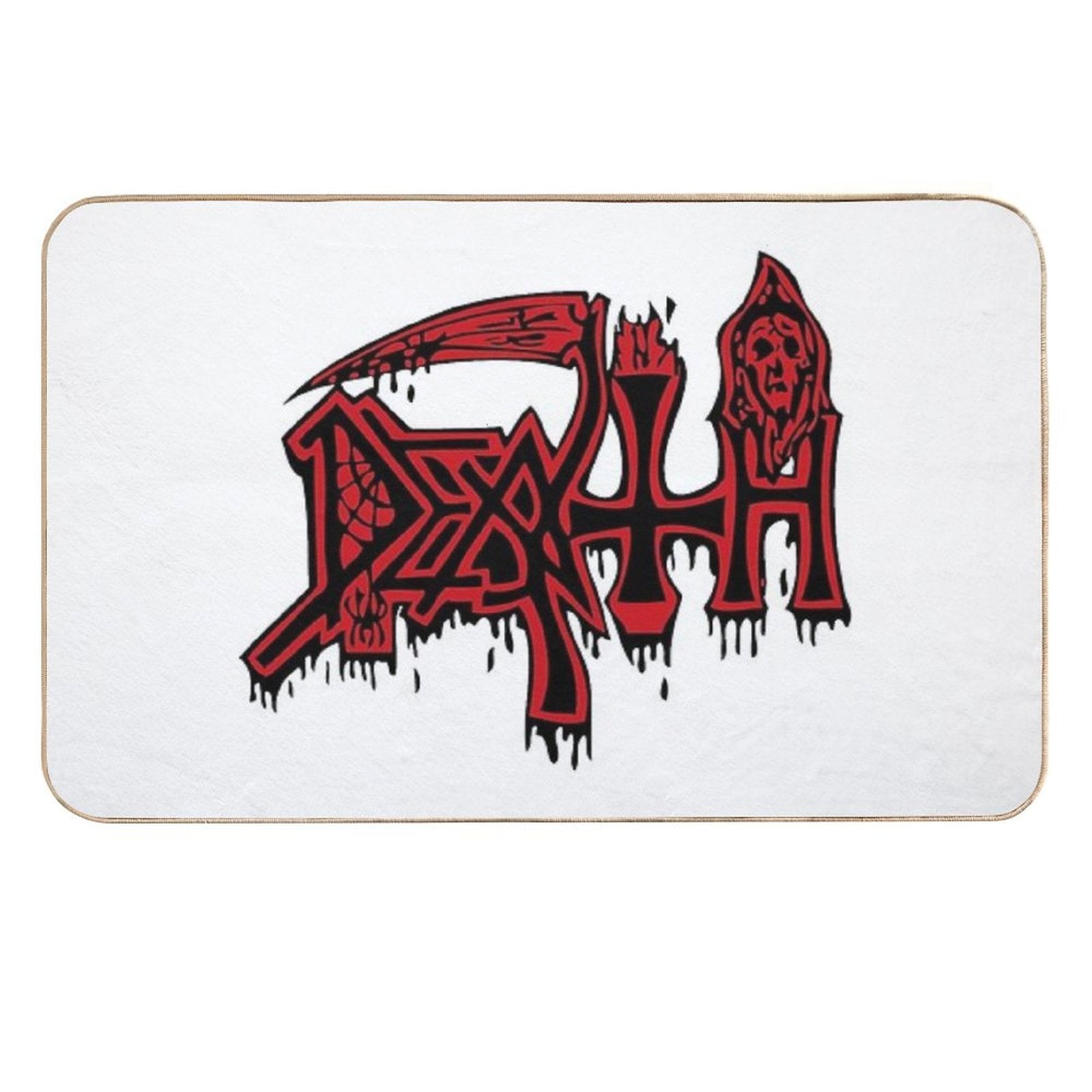 Death - Logo  Long-Lasting Bath Mat