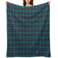 Clan Young Tartan Anti-pilling Throw Blanket