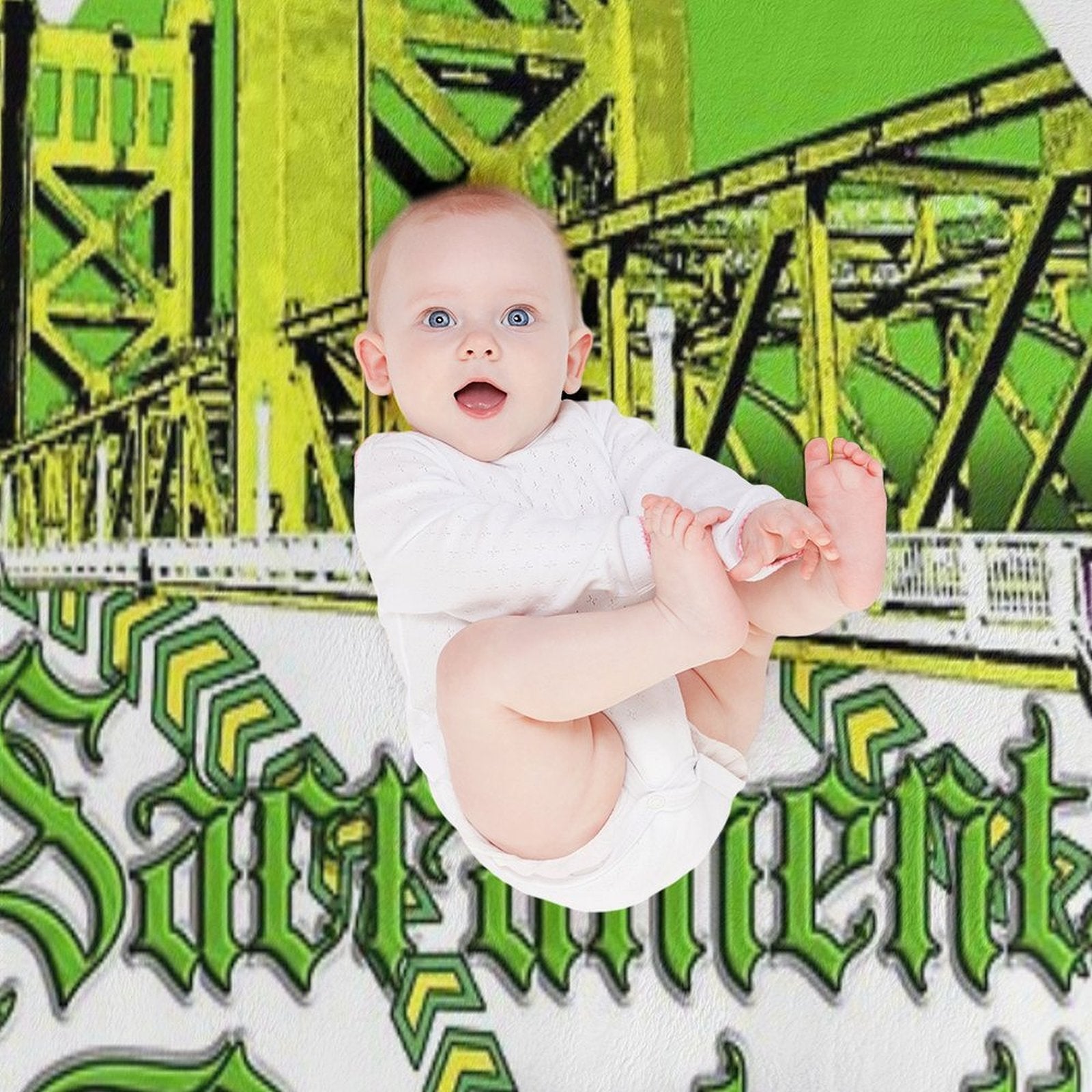 Picaflor Clothing Brand Sacramento A's Rendition Machine-washable Throw Blanket