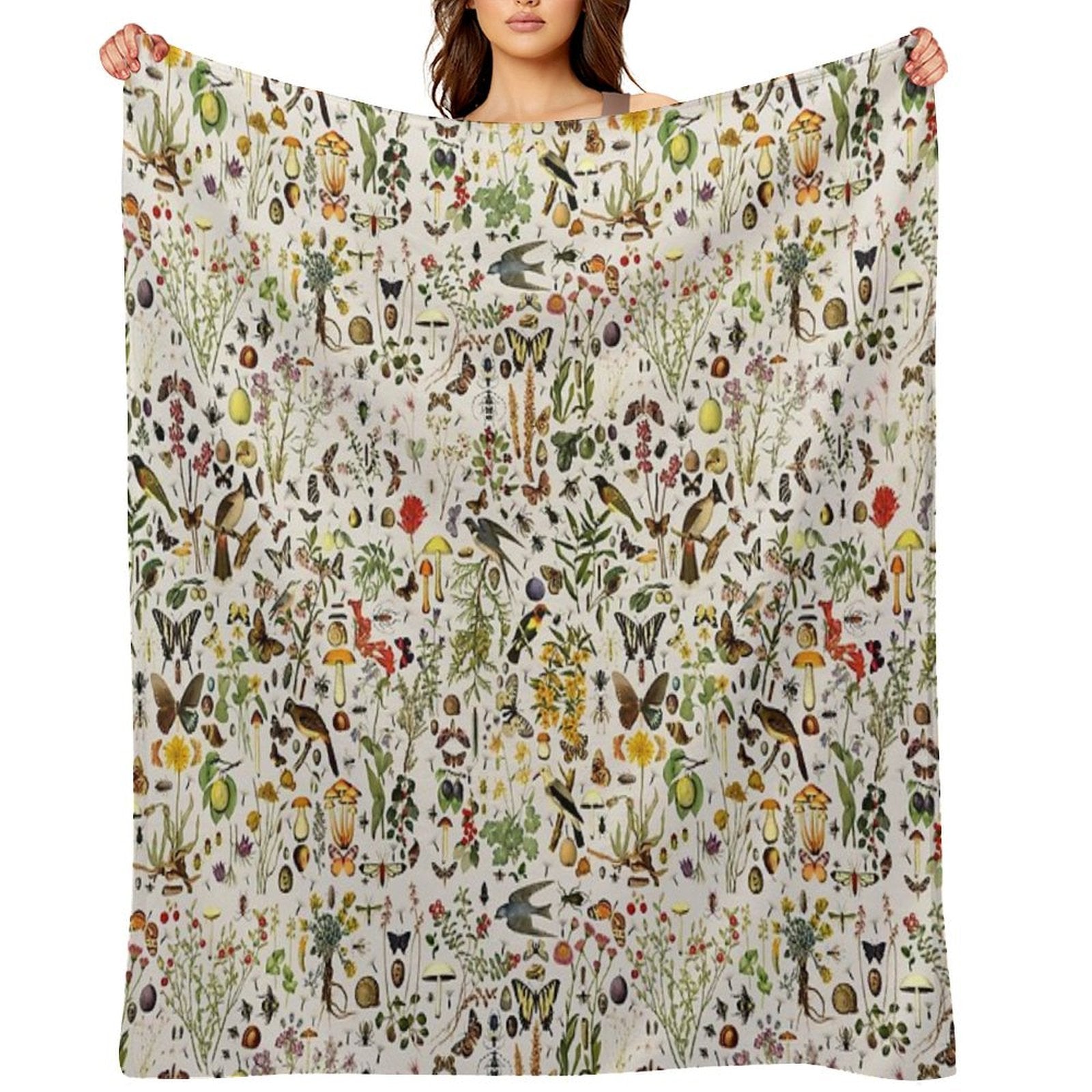 Biology of America USA Compact Throw Blanket