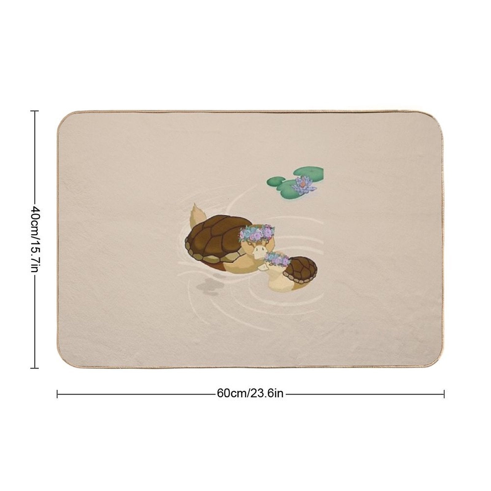 Turtleducks  Versatile Bath Mat