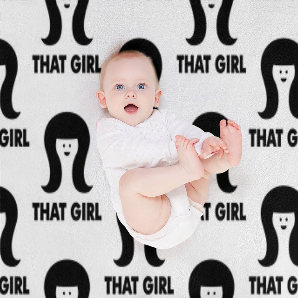 THAT GIRL Lightweight Throw Blanket