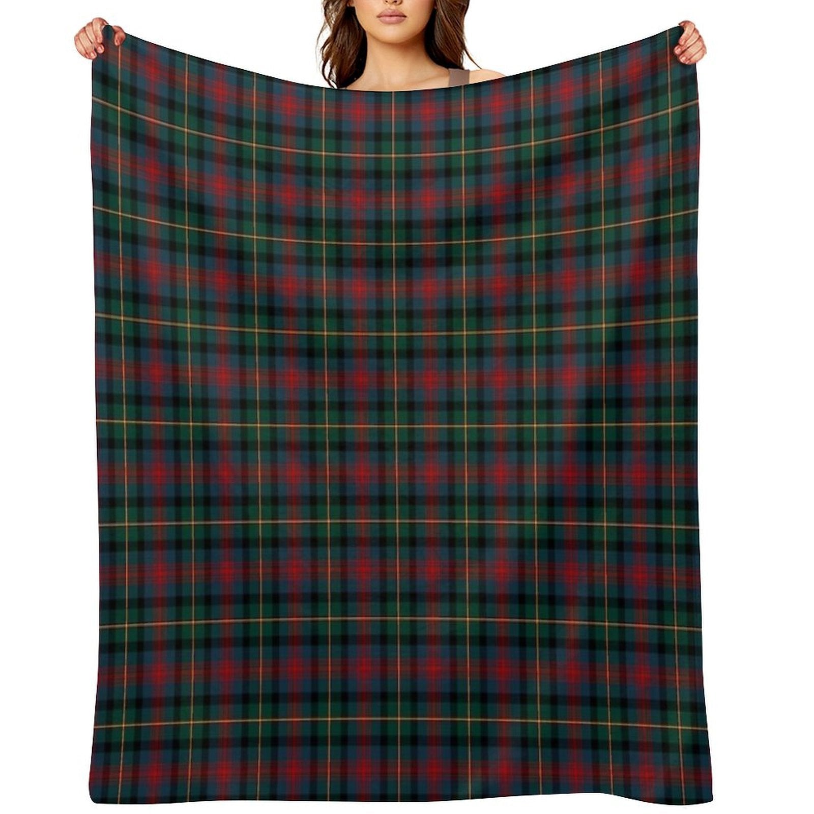 Clan MacLennan Tartan Quick-dry Throw Blanket