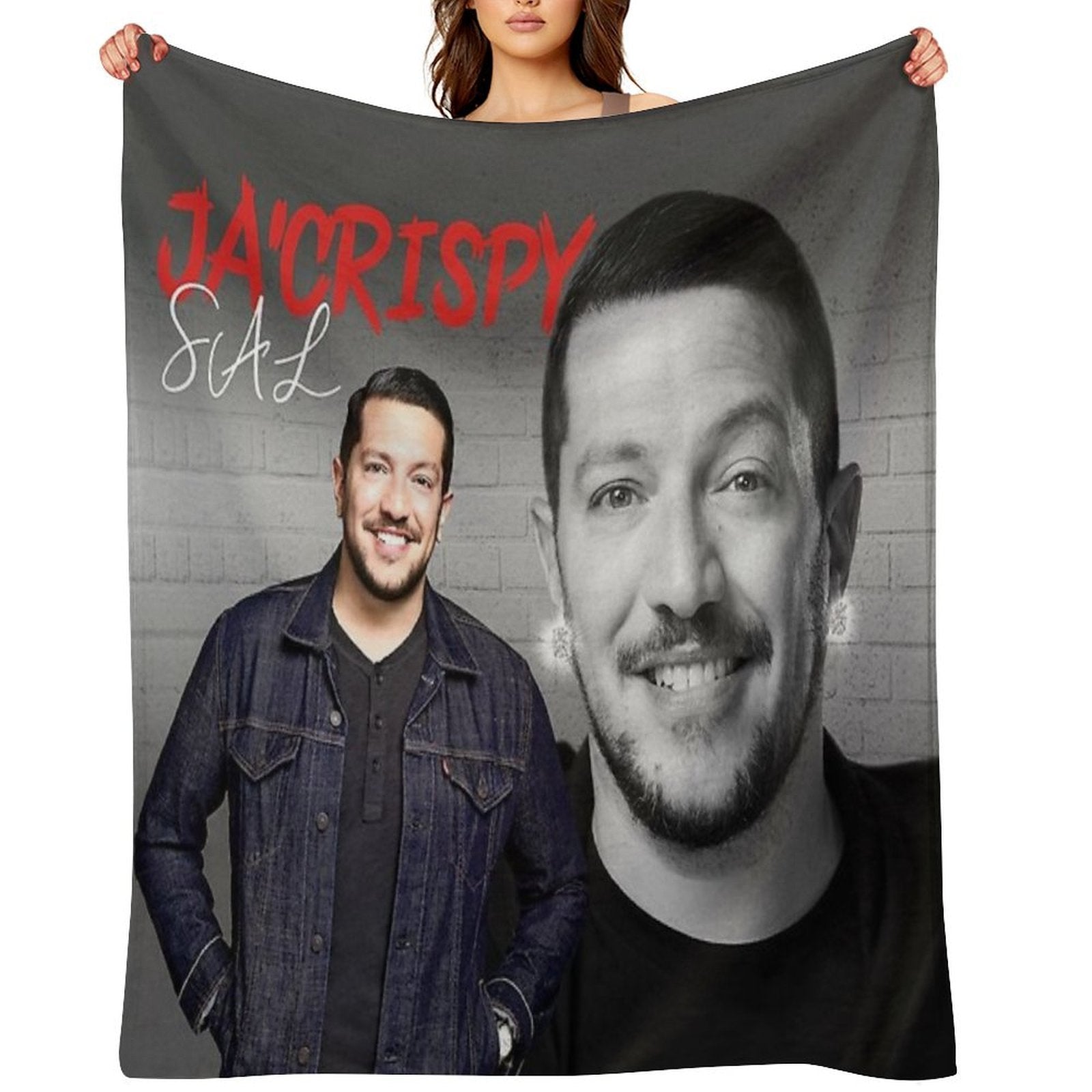 Sal Vulcano Impractical Jokers Sal Lightweight Throw Blanket