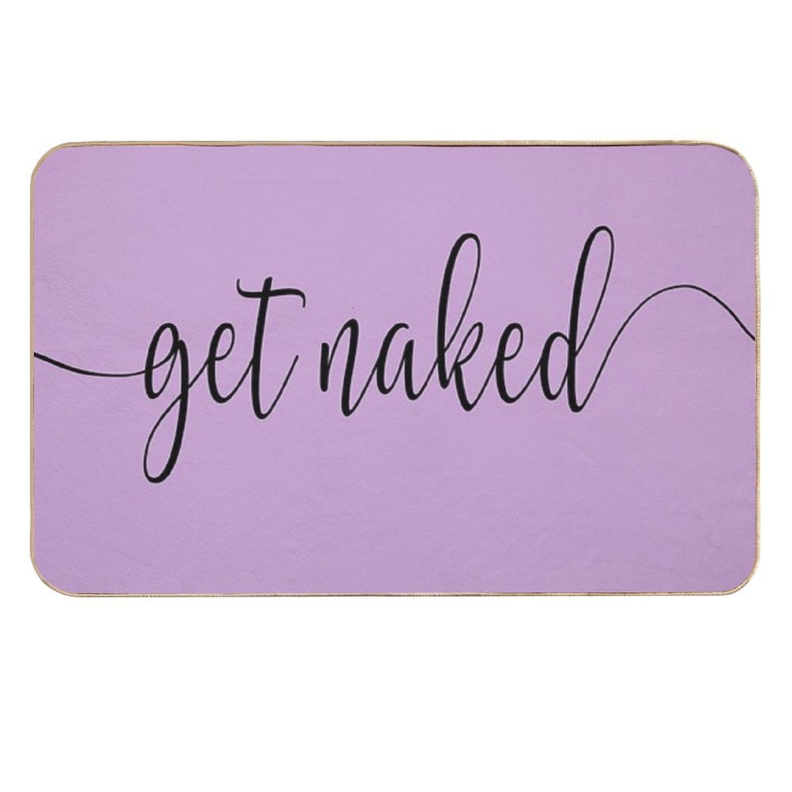 Get Naked Lilac  High-Traffic Bath Mat