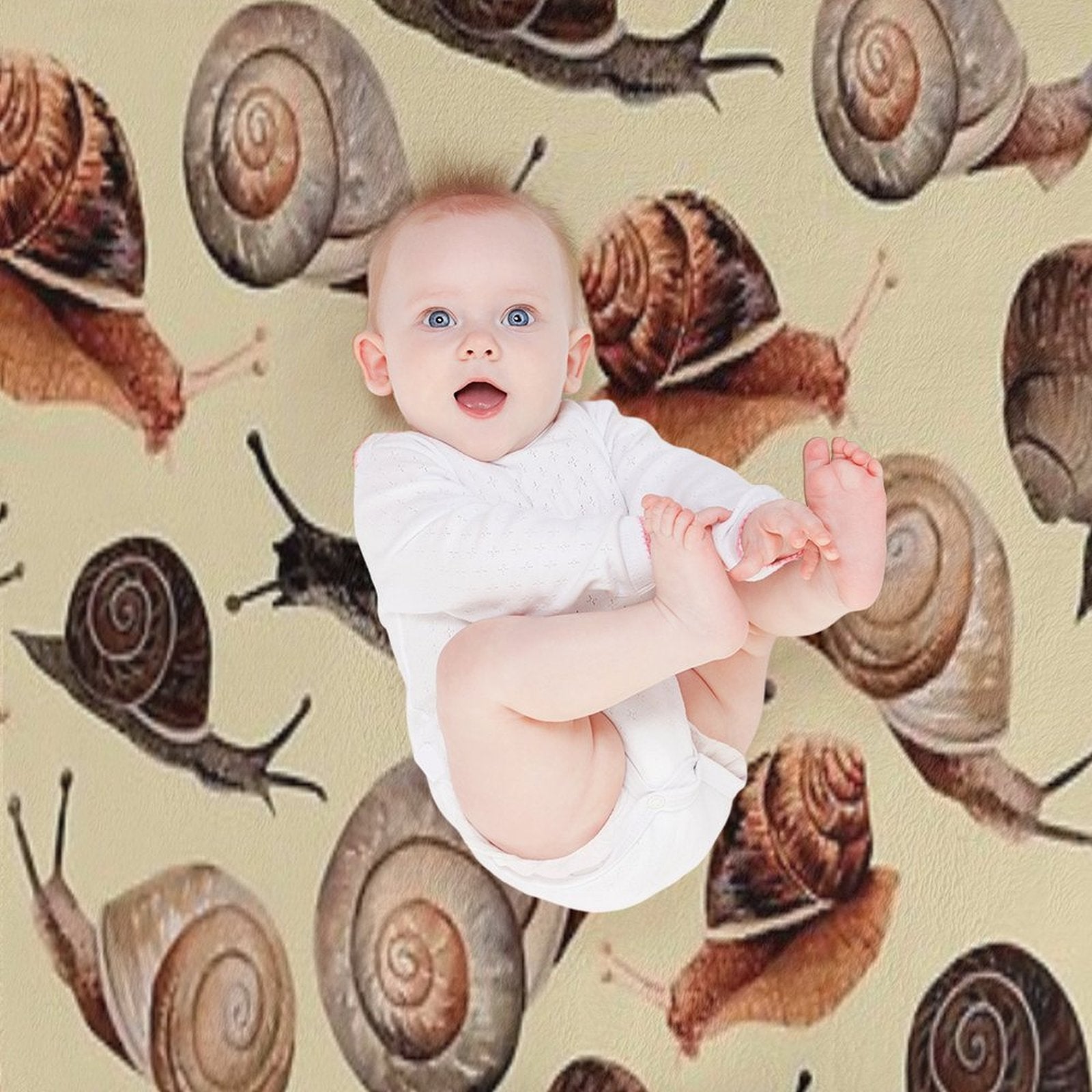 A Slew of Snails Premium Throw Blanket